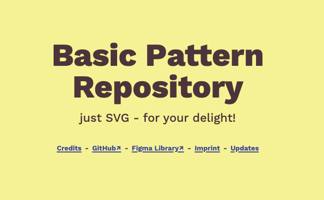 the basic pattern repository logo